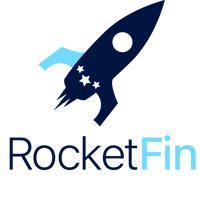 Rocketfin logo transparent